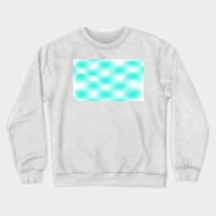 blue and white wave background Crewneck Sweatshirt